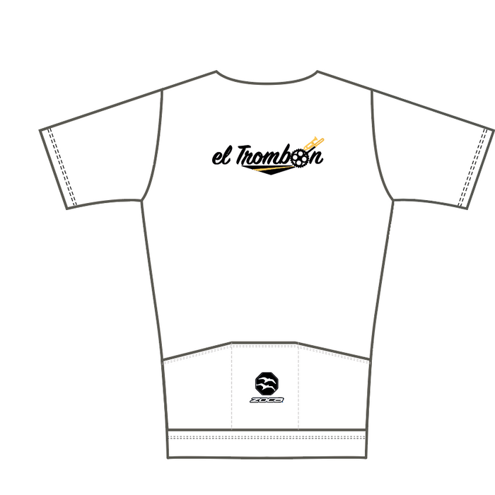 Trombon Men's Briza Jersey - White