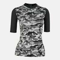Women's Nuvuole Jersey - Black Camo
