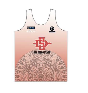 SDSU 2024 Women's Running Tank Top - Razor back