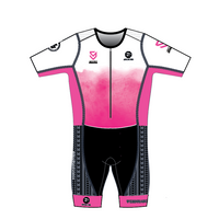 Stunning 2024 Women's AquaSpeed Short Sleeve Tri Suit

