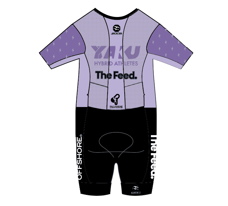 Yaku 2024 Men's AquaSpeed Short Sleeve Tri Suit