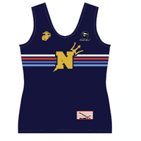 USNA Women's Running Tank Top - Razor
