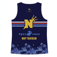 USNA Women's Running Tank Top - Razor
