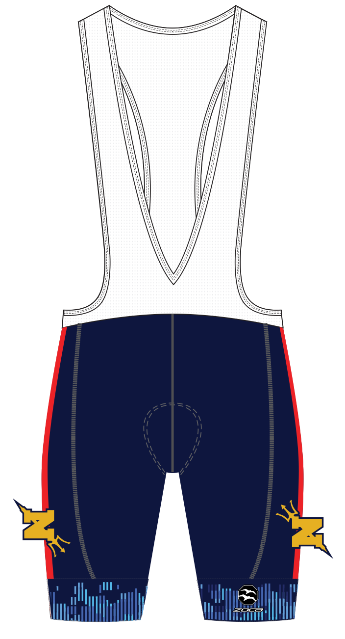USNA Men's Century Bib