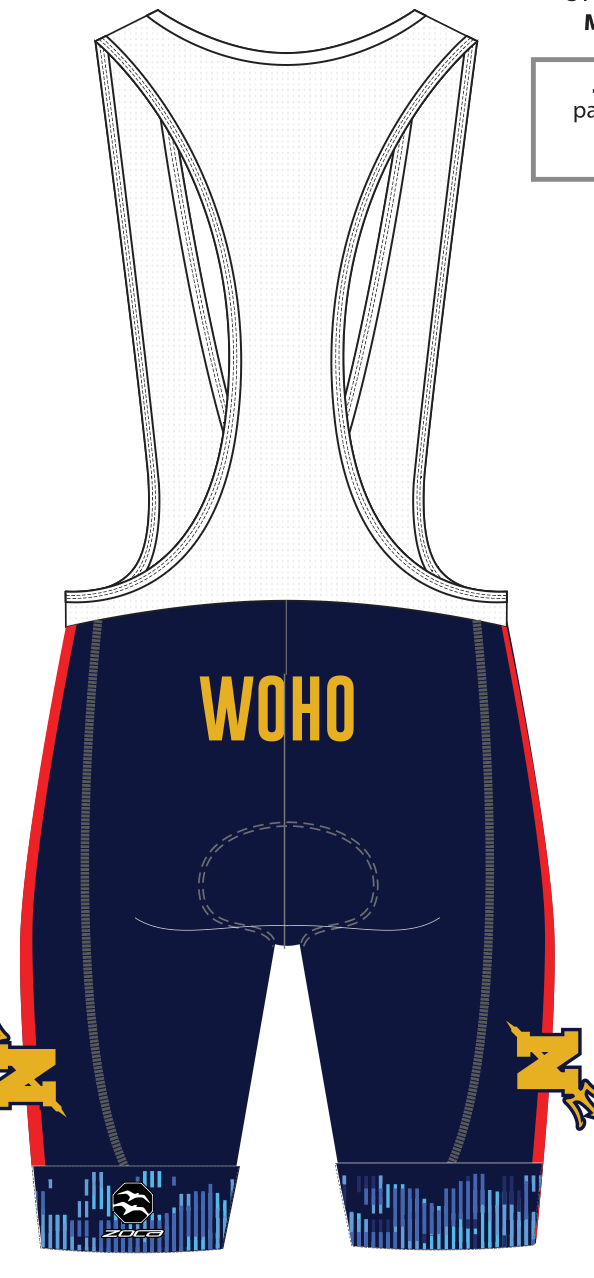 USNA Men's Century Bib