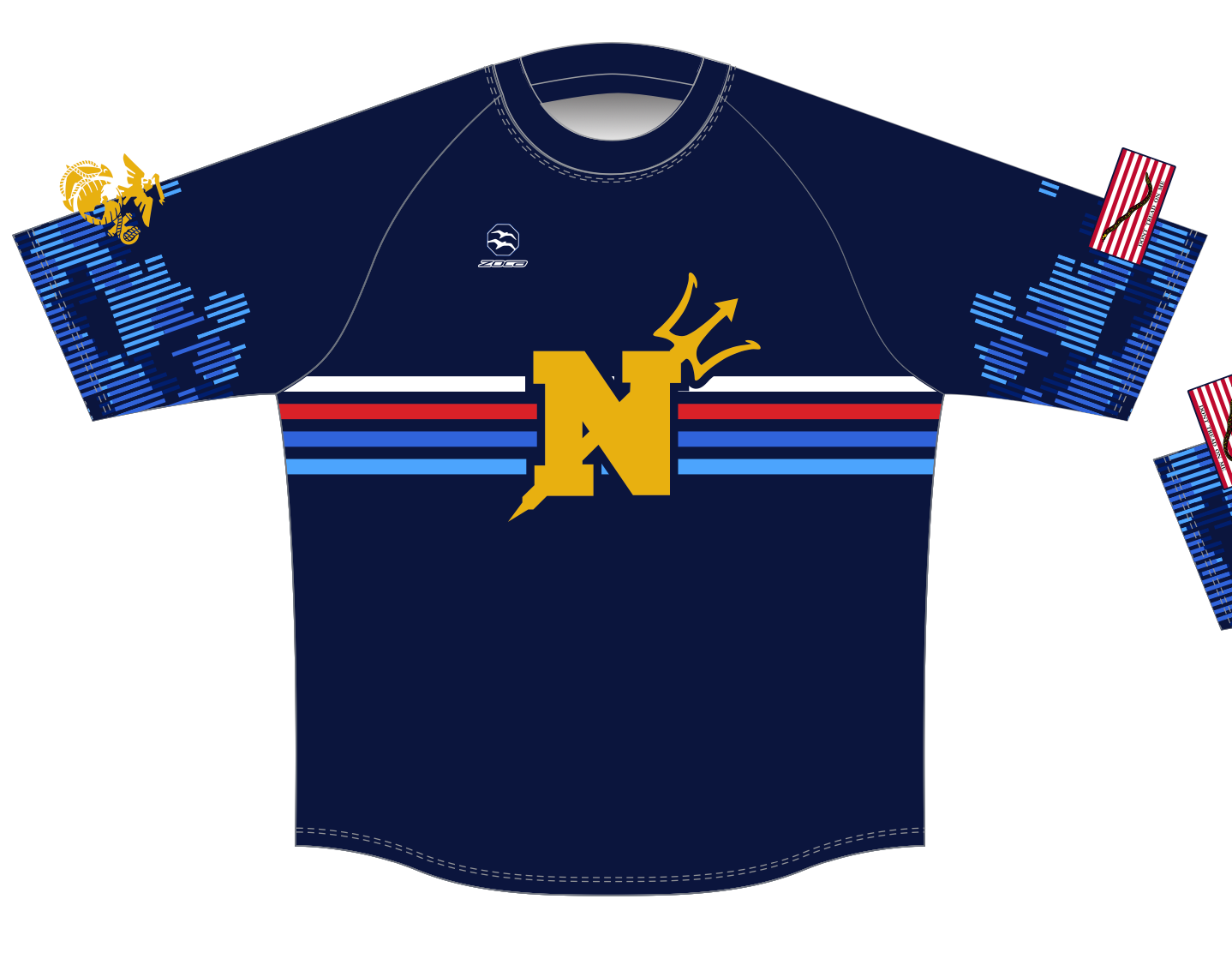 USNA Men's Tech Tee