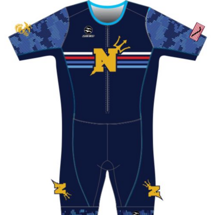 USNA Women's AquaSpeed Short Sleeve Tri Suit