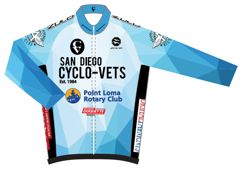 2025 CycloVets Men's Tour Windbreaker