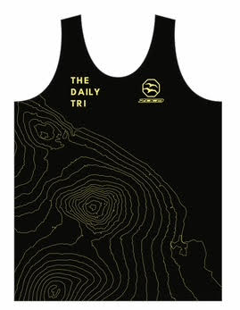 2025 The Daily Tri Men's Running Tank Top