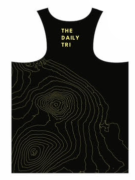 2025 The Daily Tri Men's Running Tank Top