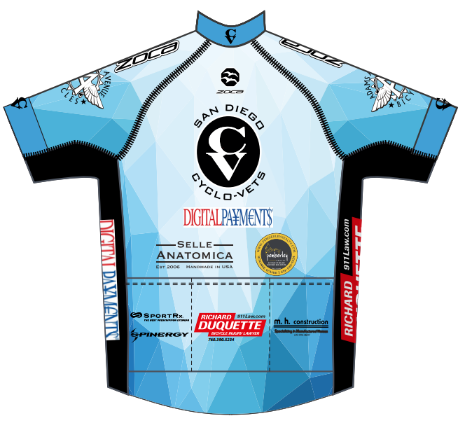 2025 CycloVets Women's Albatros Team Jersey