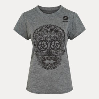 Women's Tech Tee - Skull