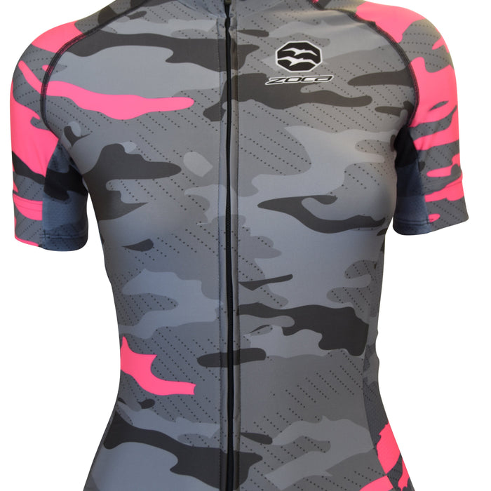 PINK CAMO JERSEY WOMEN