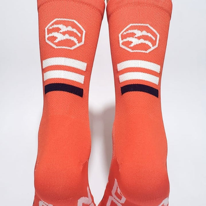 STRIPES ORANGE SOCKS