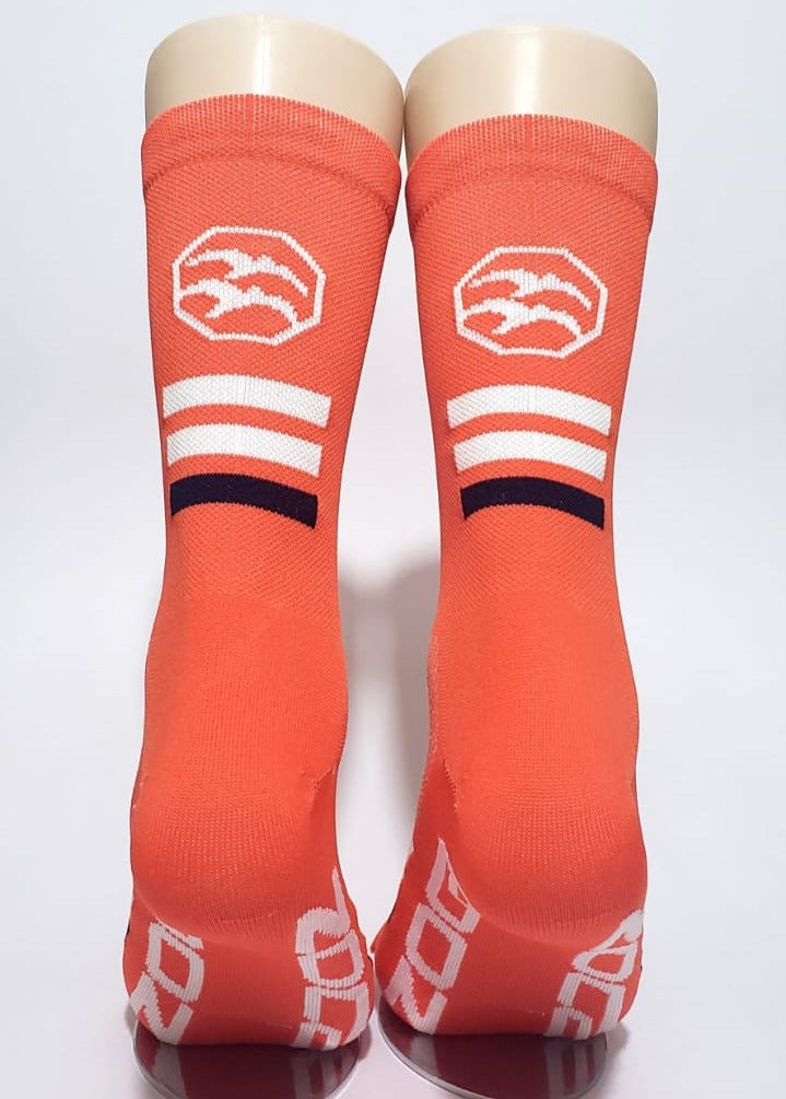 STRIPES ORANGE SOCKS