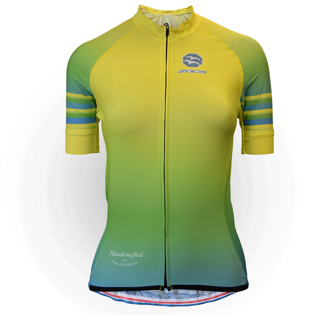 GRADIENT YELLOW JERSEY WOMEN