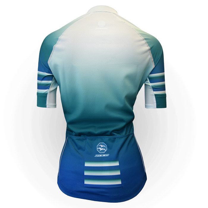 GRADIENT BLUE JERSEY WOMEN
