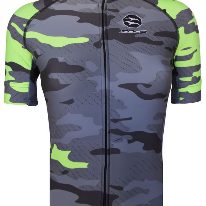GREEN CAMO JERSEY MEN
