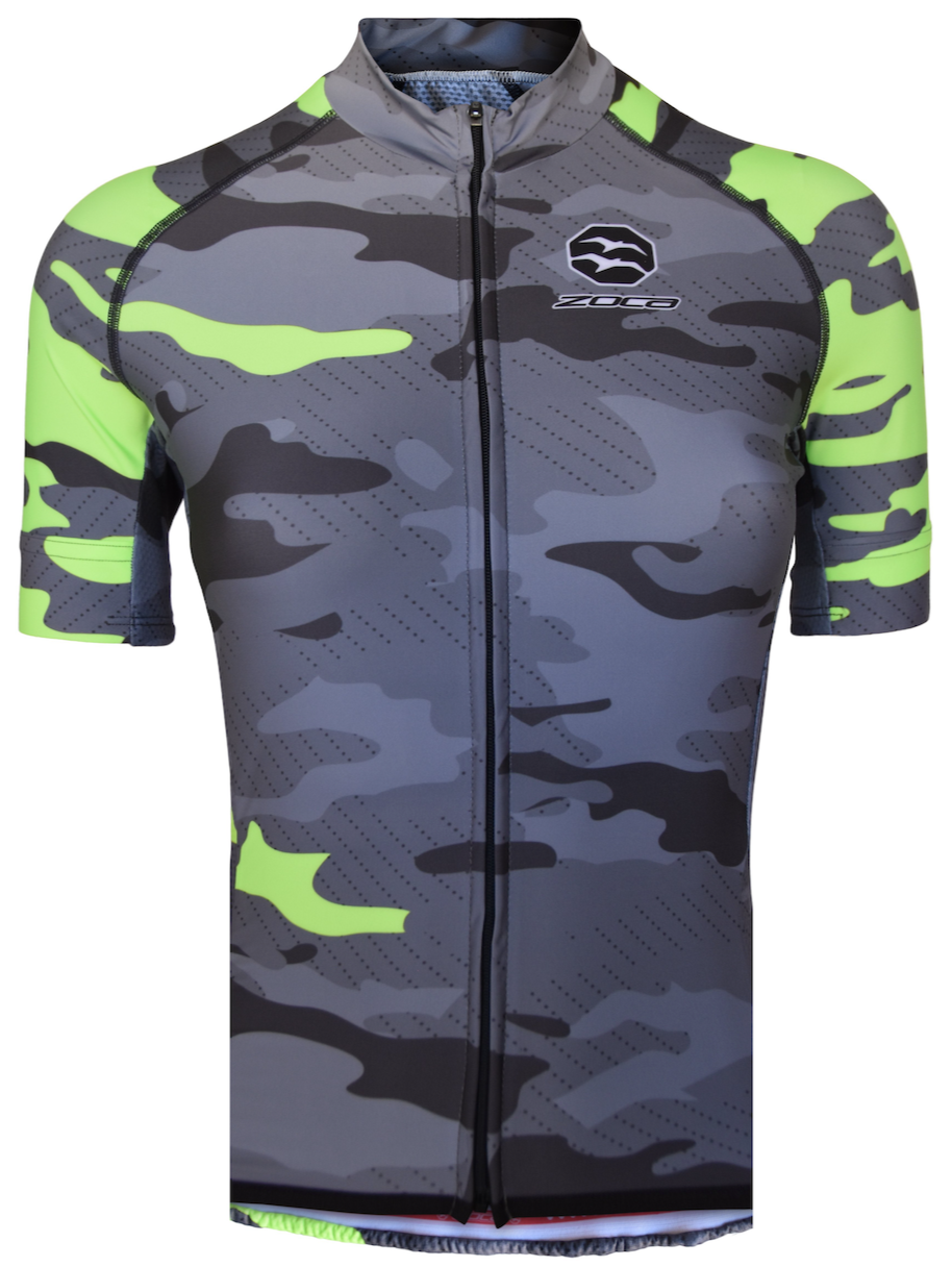 GREEN CAMO JERSEY MEN