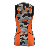 ORANGE CAMO Women's Tri Top
