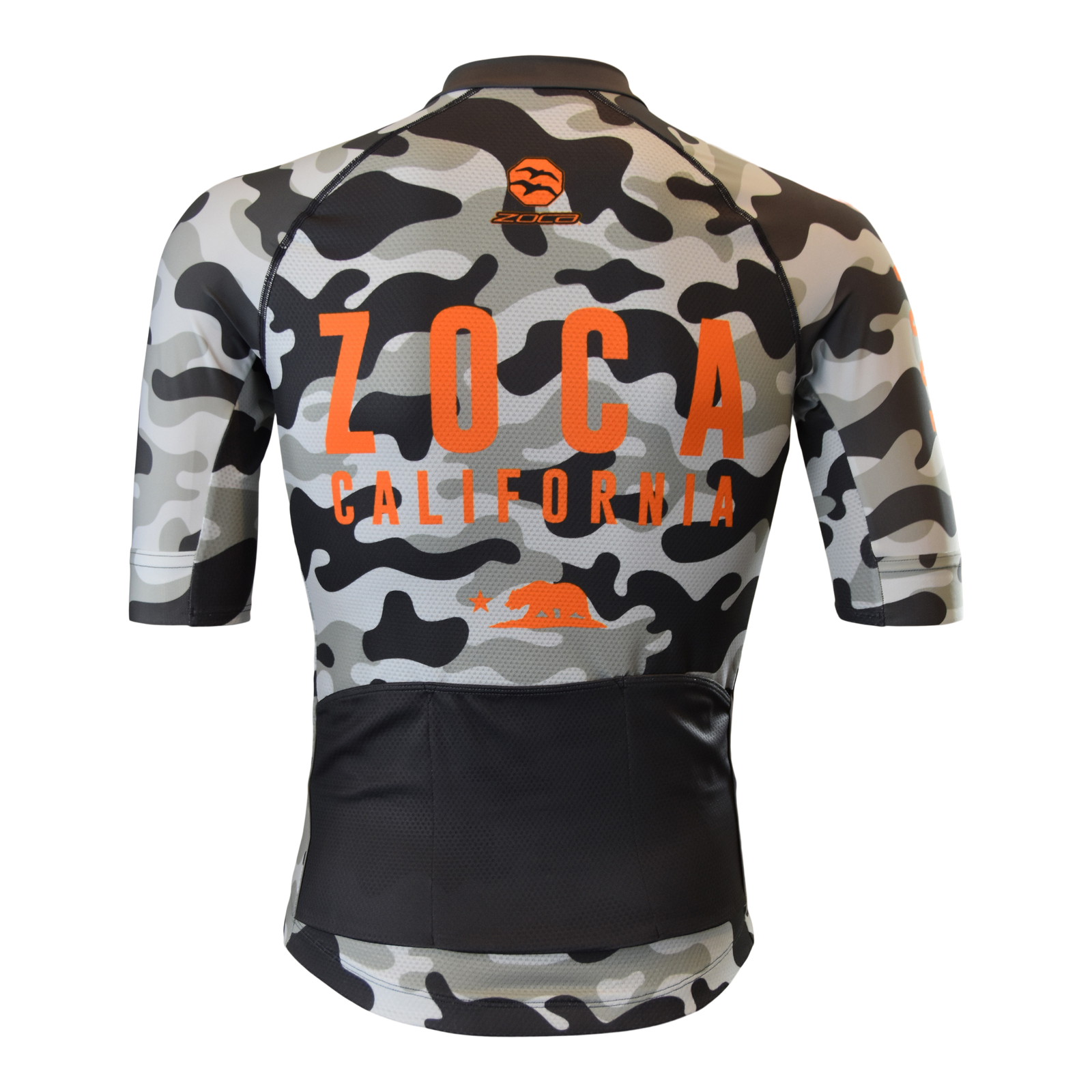 ORANGE CAMO Men's Cycling Jersey