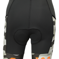 Camo Orange Women's Cargo Short
