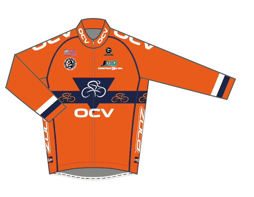 OCV Mens Long Sleeve Pro Jersey