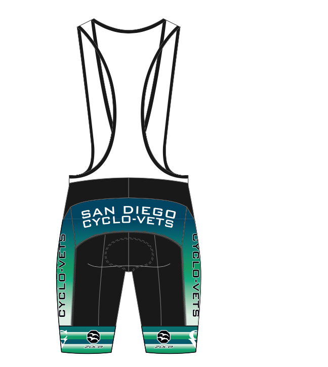 2023 CycloVets Men's Team Record Bib