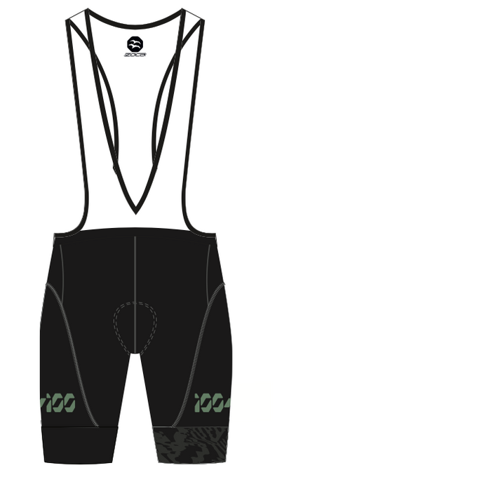 IC100 Z1 Green bib - Men