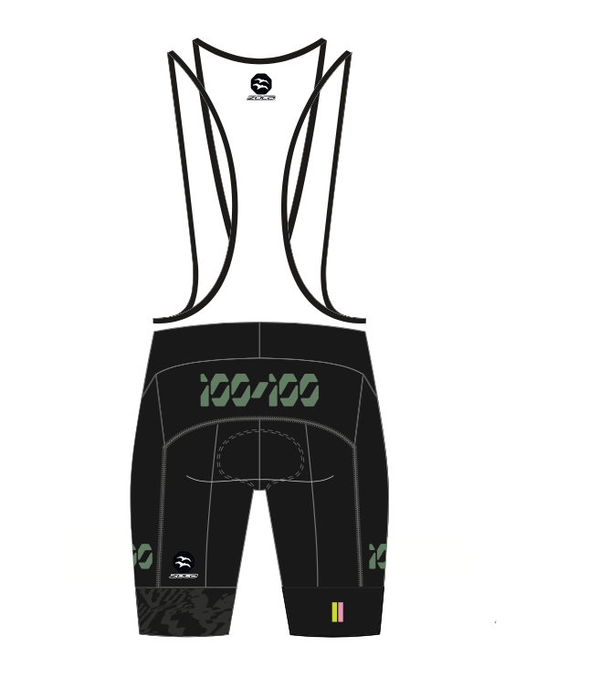 IC100 Z1 Green bib - Women