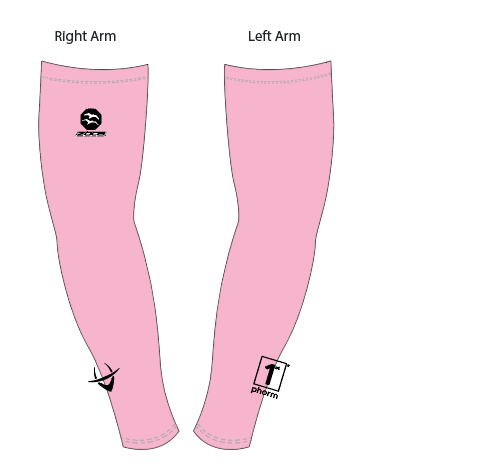 IC100 Pink Unisex Arm Coolers
