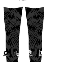 IC100 Black Unisex Leg Warmers
