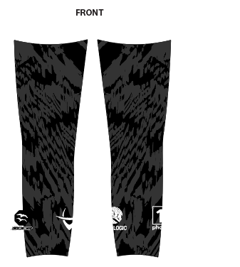 IC100 Black Unisex Leg Warmers