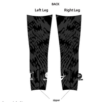 IC100 Black Unisex Leg Warmers
