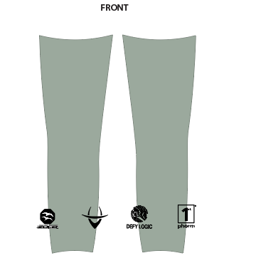 IC100 Green Unisex Leg Warmers