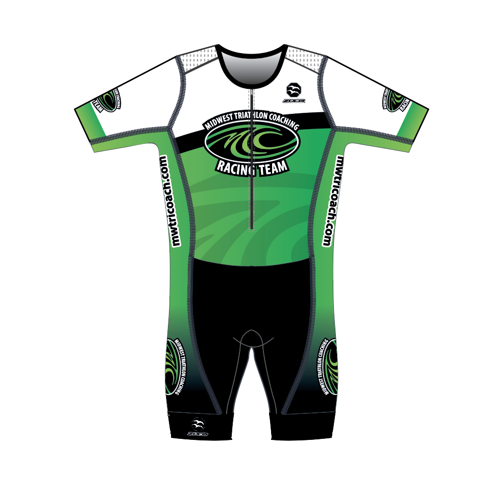 2024 MW Triathlon Women's Short Sleeve AquaSpeed Tri Suit