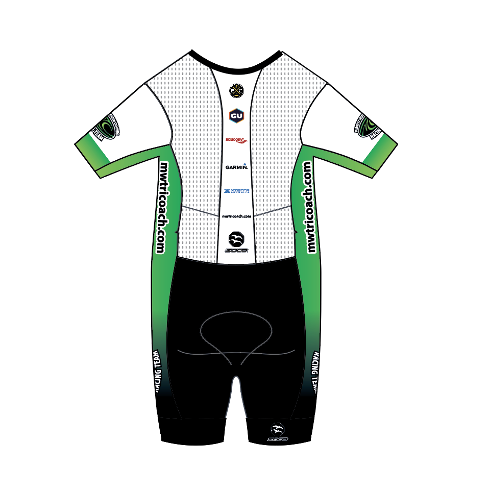 2024 MW Triathlon Women's Short Sleeve AquaSpeed Tri Suit
