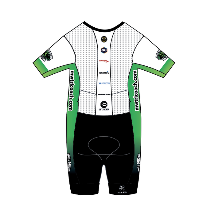 2024 MW Triathlon Men's Short Sleeve AquaSpeed Tri Suit