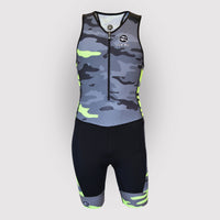 CAMO GREEN ZX1  MEN'S TRI SUIT
