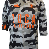 ORANGE CAMO Men's MTB Jersey 3/4 sleeve
